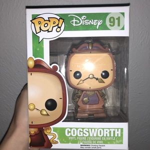 cogsworth pop! vinyl figure disney